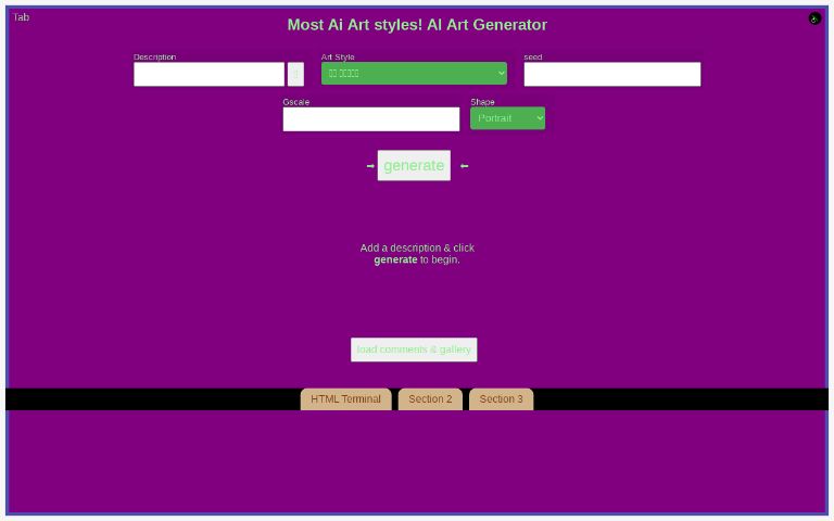 Most Ai Art styles! AI Art Generator