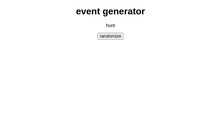 event generator