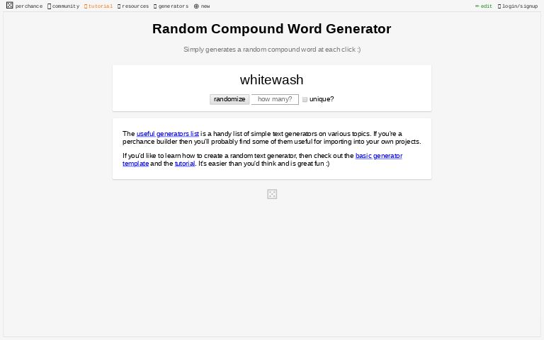 random-compound-word-generator-perchance