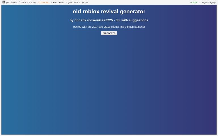 2014-esque Roblox - a css theme that attempts to restore the legacy website  - Community Resources - Developer Forum
