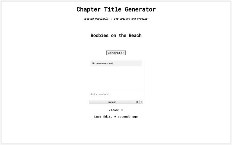 chapter-title-generator