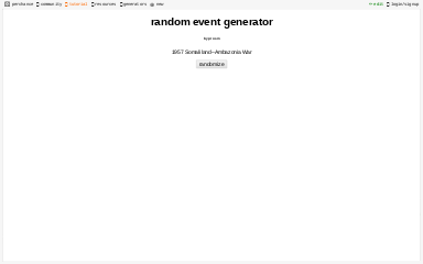 random event generator