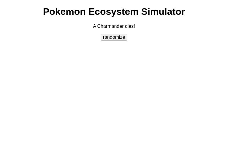Pokemon Ecosystem Simulator ― Perchance Generator