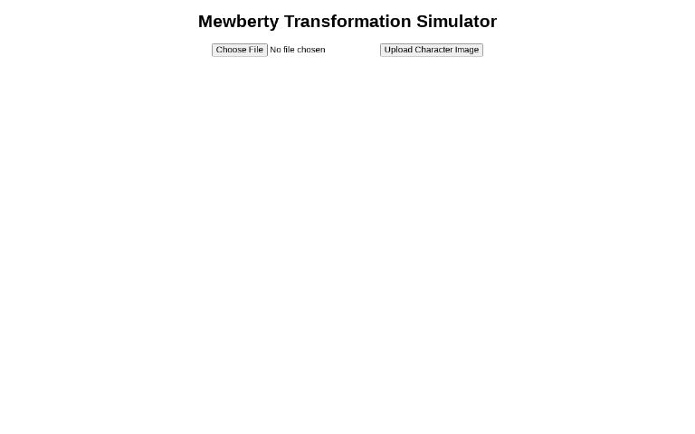 Mewberty Transformation Simulator ― Perchance Generator