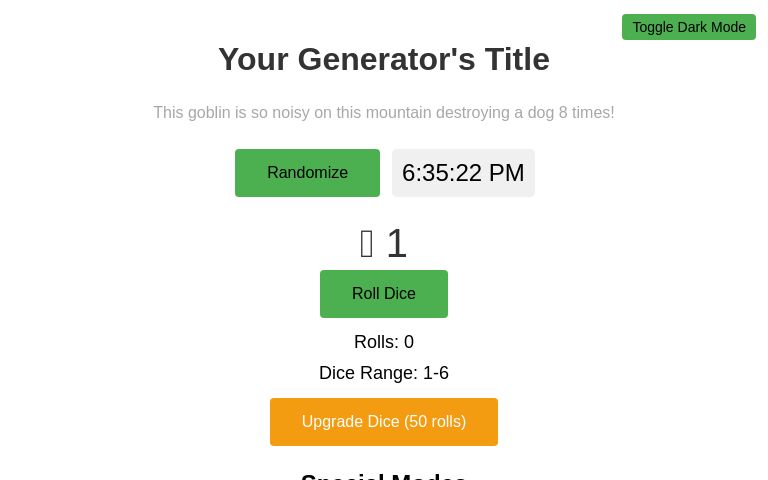 2ulgycw6lz ― Perchance Generator
