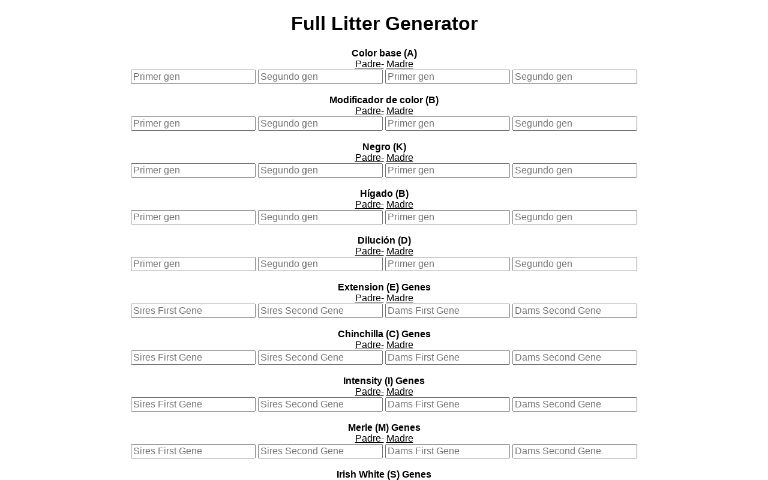 litter theme generator