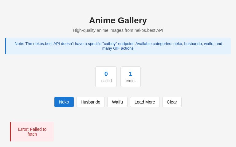 Anime Gallery ― Perchance Generator