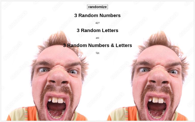 3 Random Numbers ― Perchance Generator