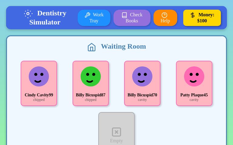 Waiting Room ― Perchance Generator