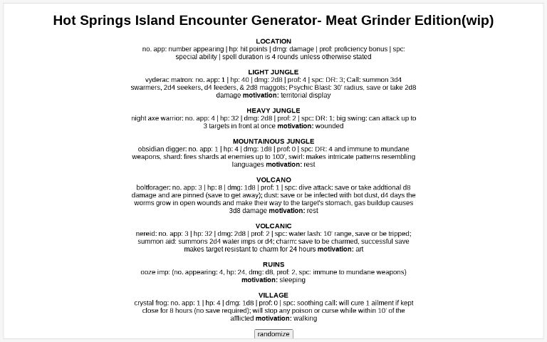 hot-springs-island-encounter-generator-meat-grinder-edition-wip