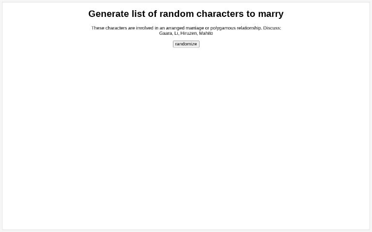 generate-list-of-random-characters-to-marry-perchance