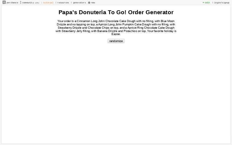 Papa's Donuteria - Enter Thanksgiving 