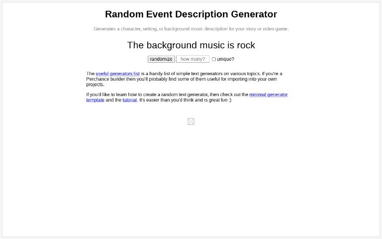 random event generator