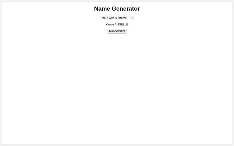 name-generator