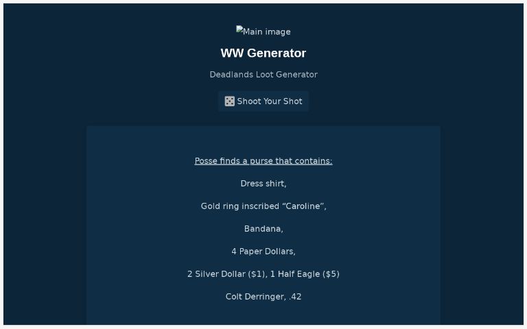 WW Generator