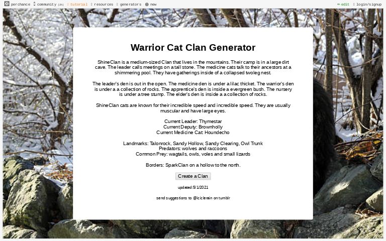 warrior-cat-clan-generator