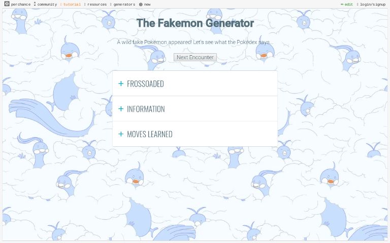 ✖ Fakemon Maker