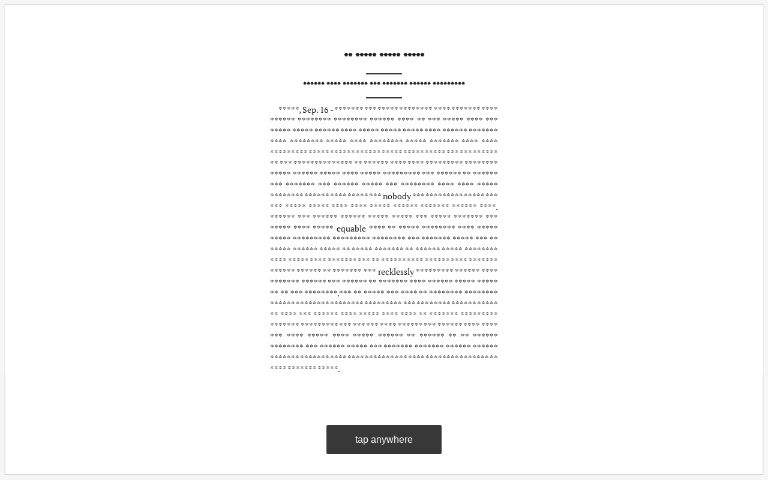 Obfuscated News Article Generator