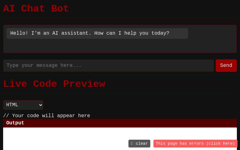 AI Chat Bot