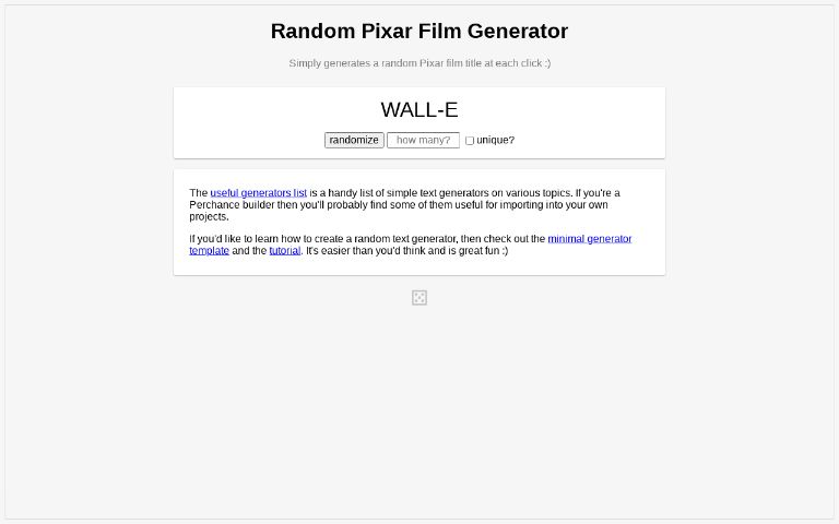 random-pixar-film-generator-perchance