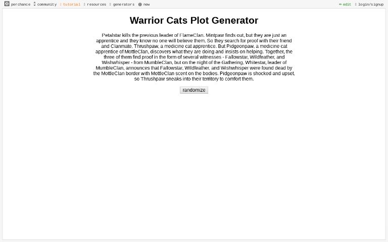 warrior-cats-plot-generator