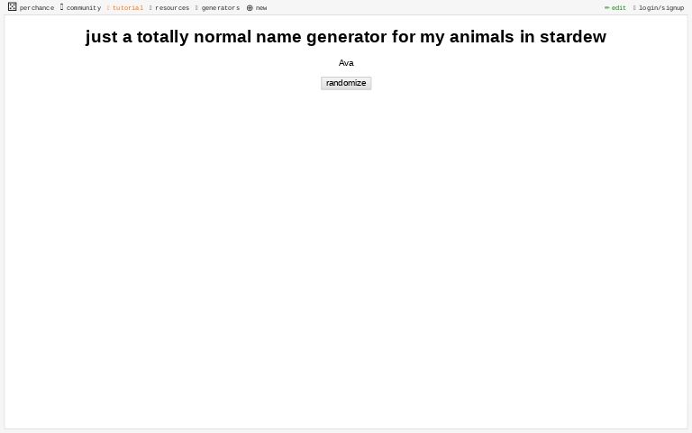 just-a-totally-normal-name-generator-for-my-animals-in-stardew-perchance