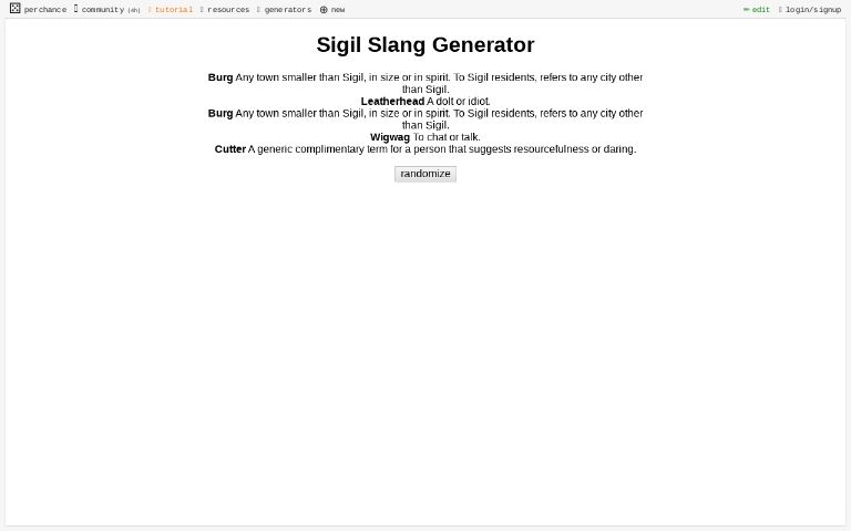 sigil-slang-generator