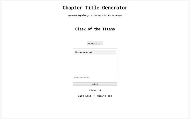 chapter-title-generator