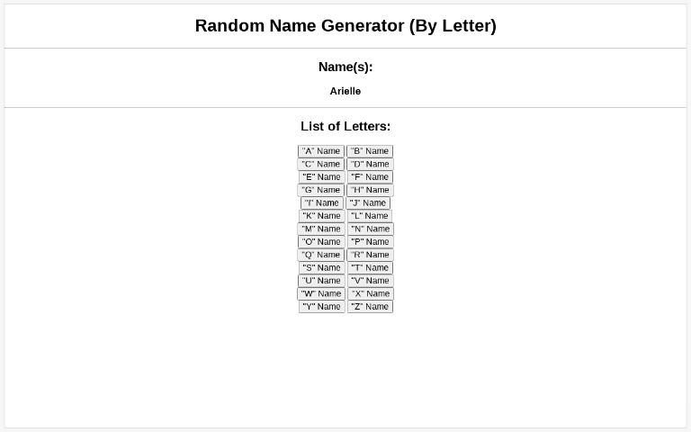 random-name-generator-by-letter