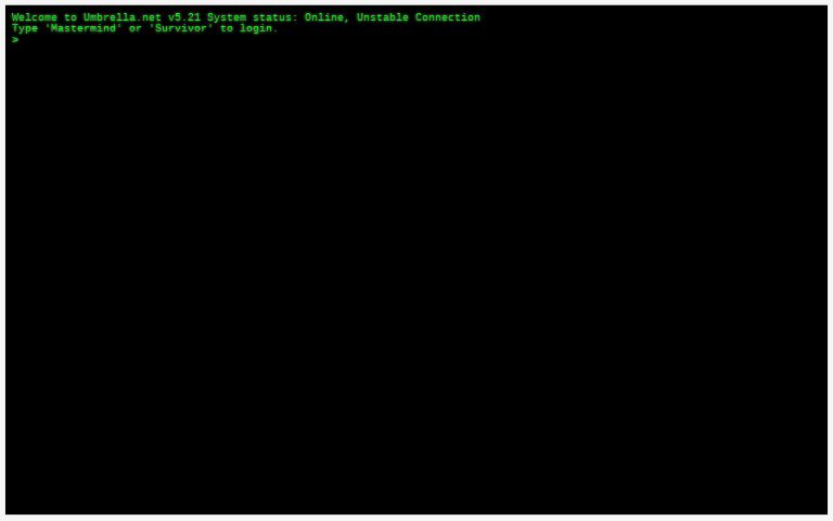 Interative Terminal Template ― Perchance Generator