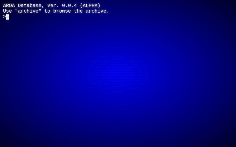 Interative Terminal Template ― Perchance Generator