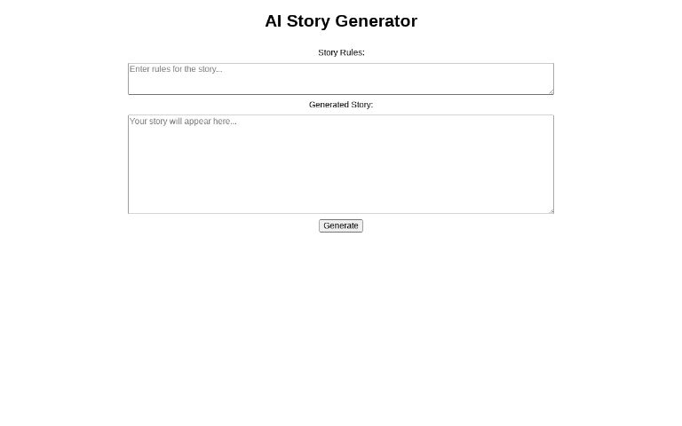 AI Story Generator