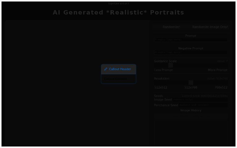 AI Generated *Realistic* Portraits