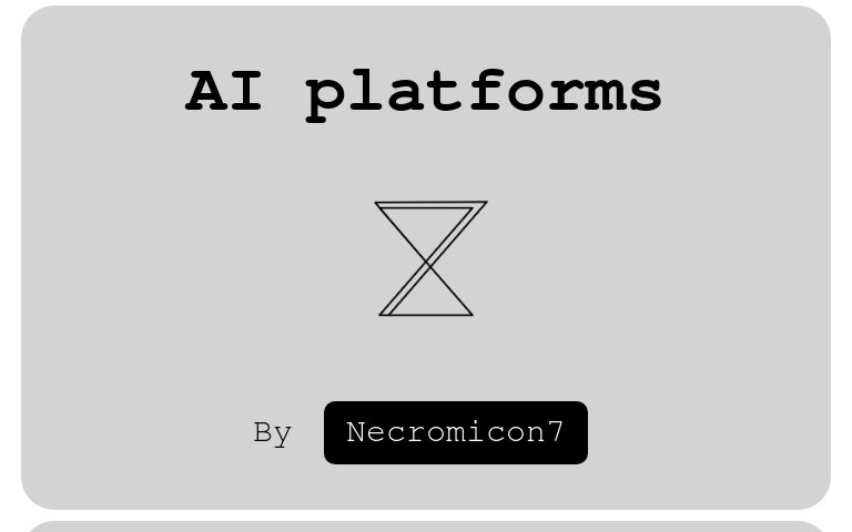Ai platforms perchance generator