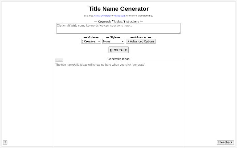 auto title generator ai