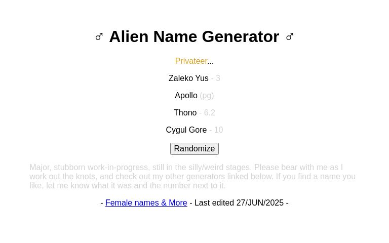 alien-name-generator