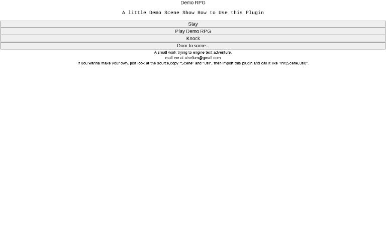 Alsefum Text Game Engine ― Perchance Generator