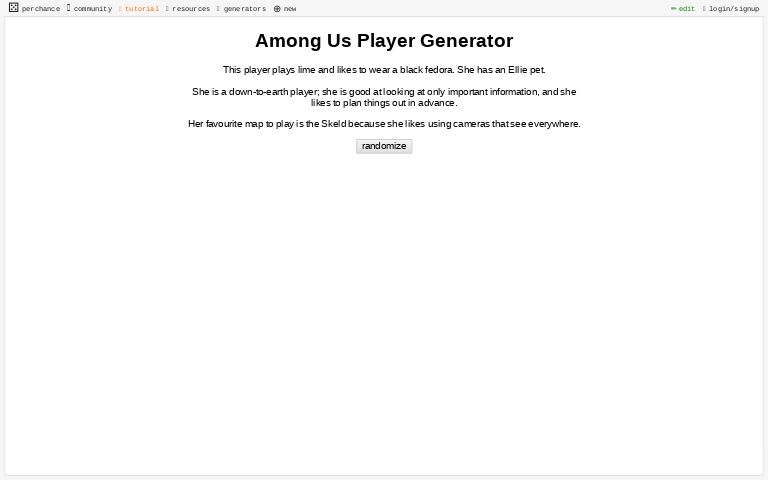 Among us Generator