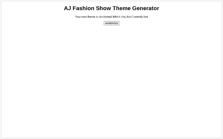 aj-fashion-show-theme-generator