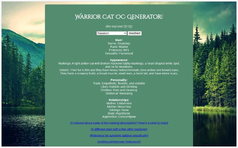 warrior-cat-oc-generator