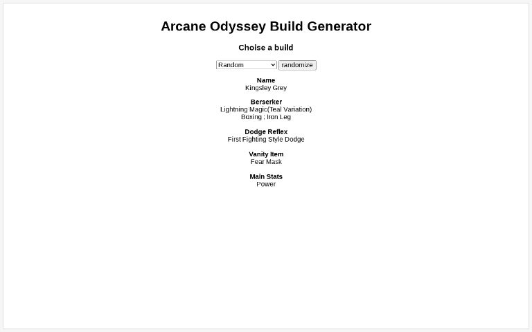 How to reset stats in Arcane Odyssey