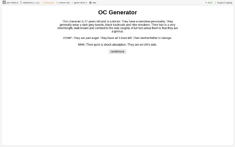 Your 2024 with AO3 ― Perchance Generator