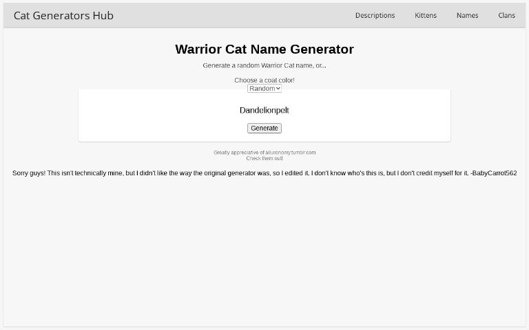 warrior-cat-name-generator