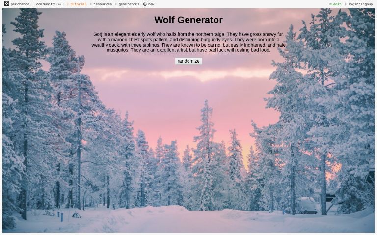 wolf-generator