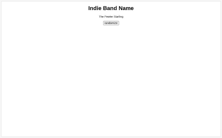 indie-band-name-perchance-generator