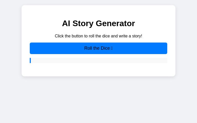 AI Story Generator