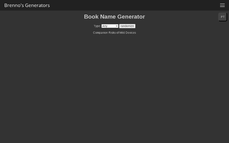 book-name-generator