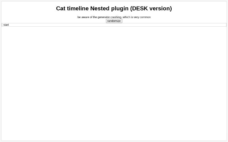 Cat timeline Nested plugin (DESK version)