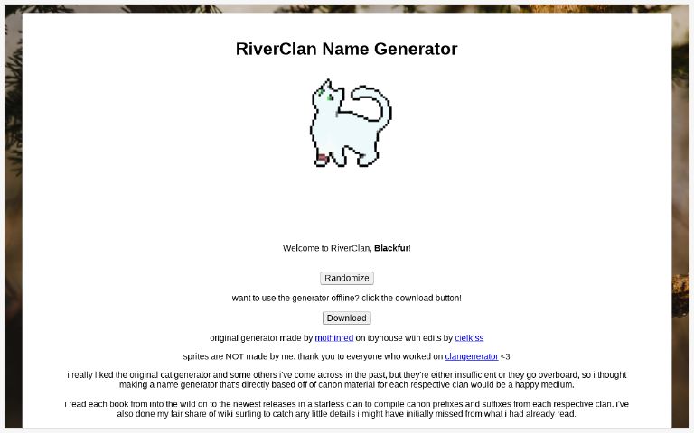 riverclan-name-generator