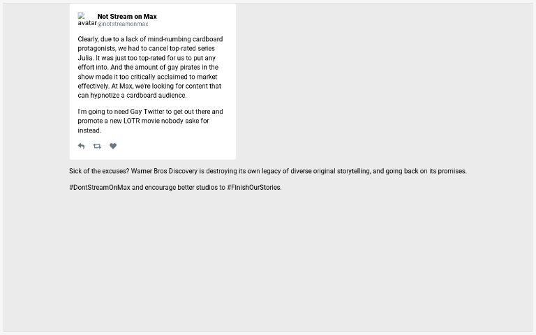 Why HBO Max Canceled Its Latest Diverse Original Show ― Perchance Generator